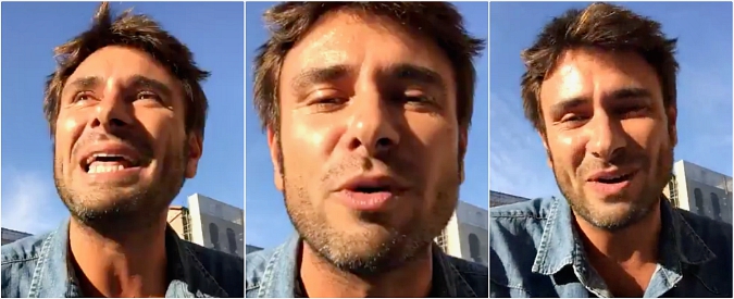 Copertina di Italia 5 stelle, il collegamento emozionato di Di Battista (“quasi papà”): “Ecco perché non mi sono candidato”