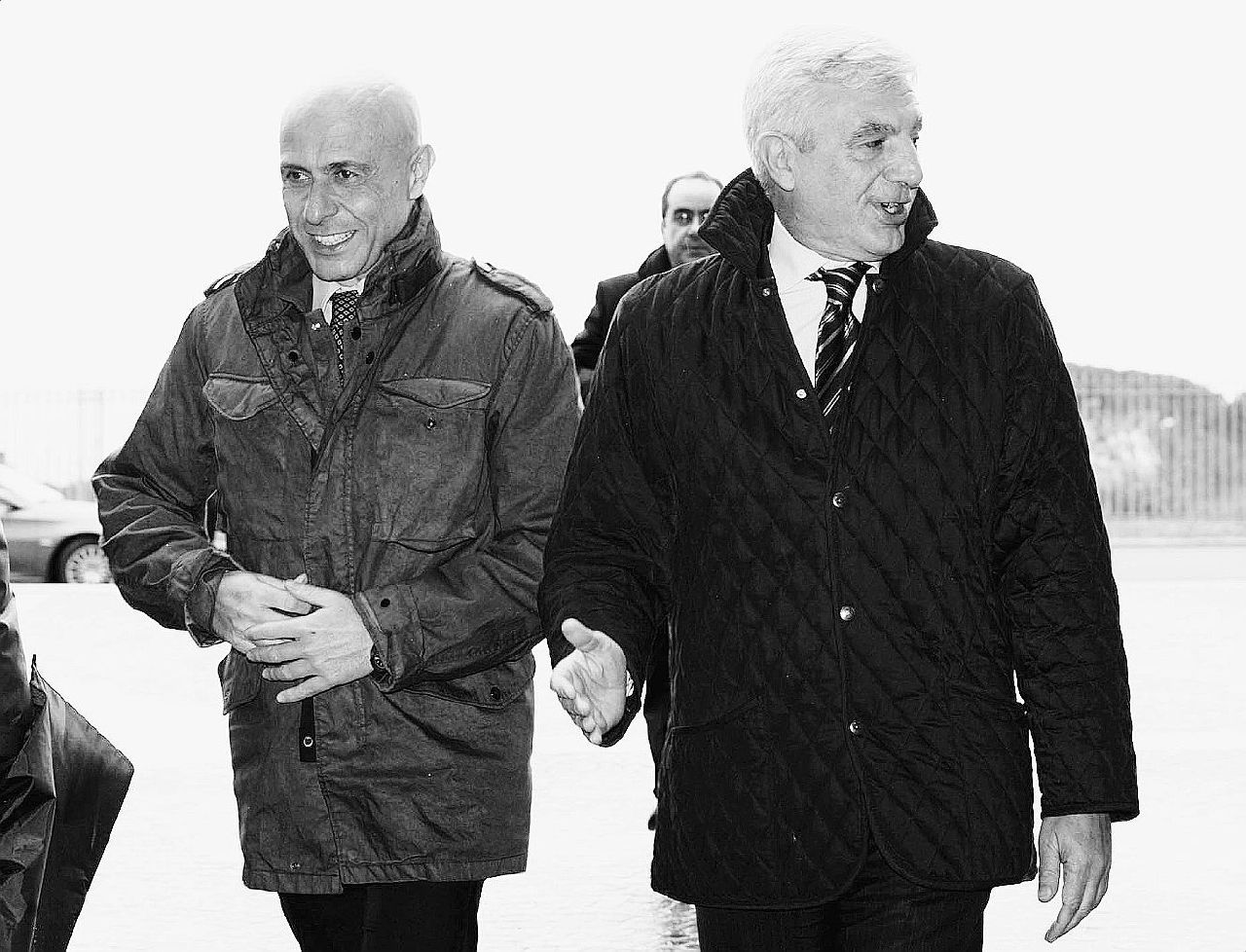 Marco Minniti con Gianni De Gennaro, di cui ha preso il posto come sottosegretario con delega all’Intelligence Minniti, il potere che non cerca consenso