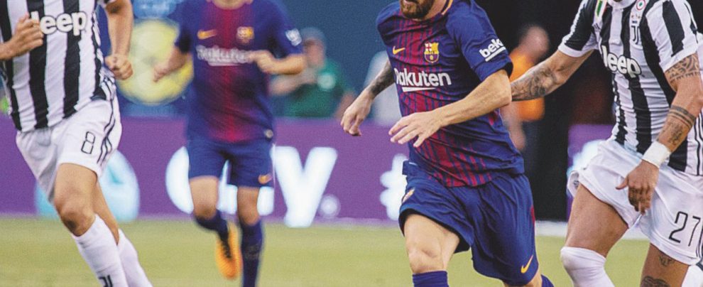 Ultima sfida - Azione di Messi al MetLife stadium di New Jersey, Usa, il 22 luglio 2017 - LaPresse La Serie A (forse) s’arrende: la Var funziona. E oggi c’è la Champions