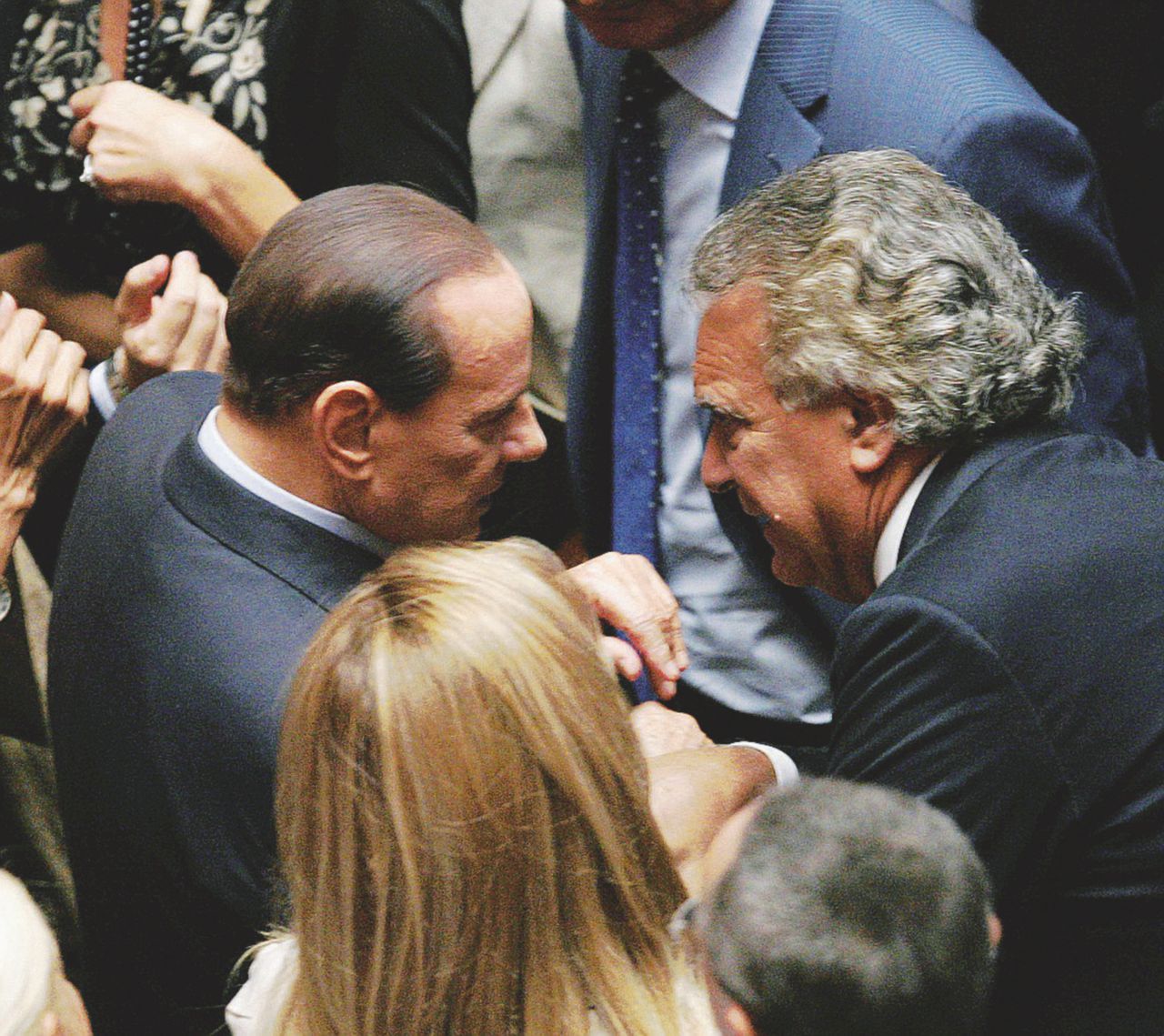 Inseparabili - Silvio Berlusconi e Denis Verdini ai tempi di Forza Italia. Verdini era il vero numero 2 - Ansa Berlusconi torna di moda. Verdini vuole tornare a casa