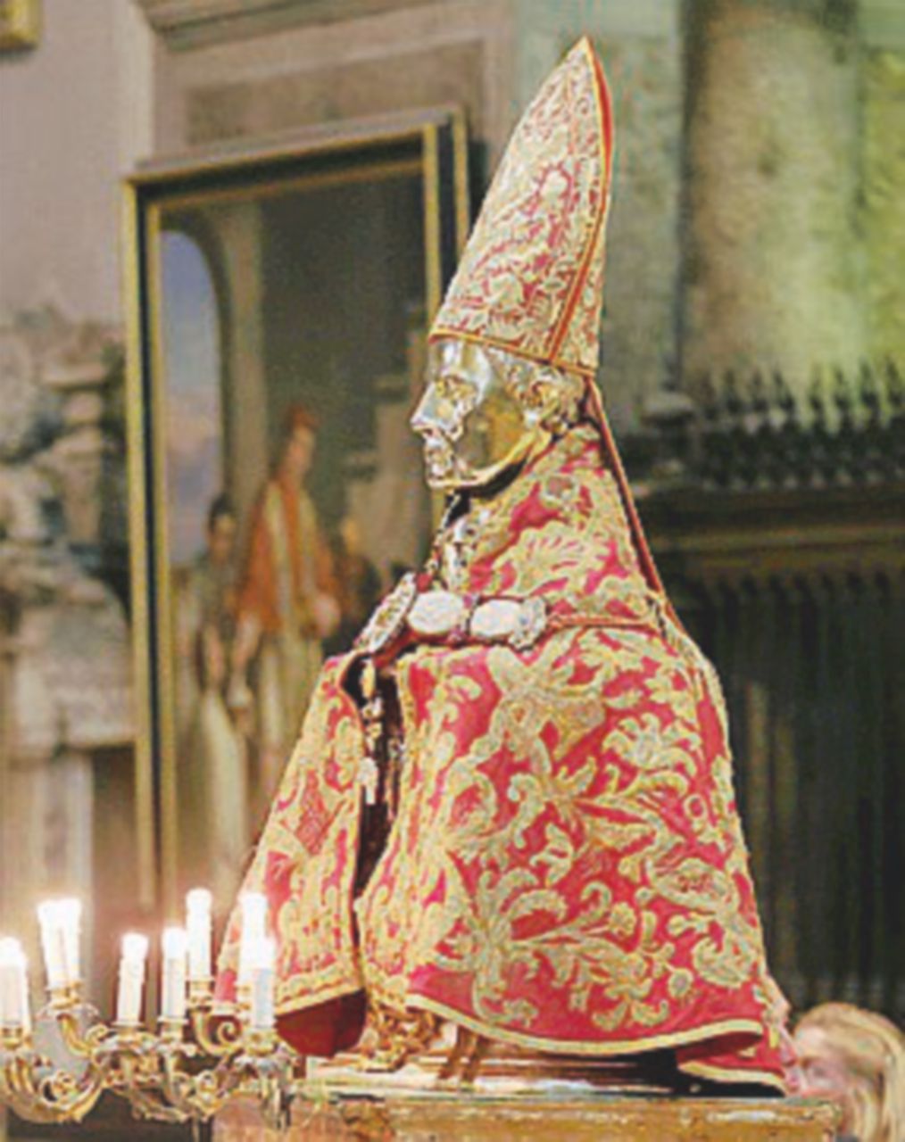 Devozioni - Il busto di san Gennaro - Ansa L’eterna rivoluzione del sangue sciolto