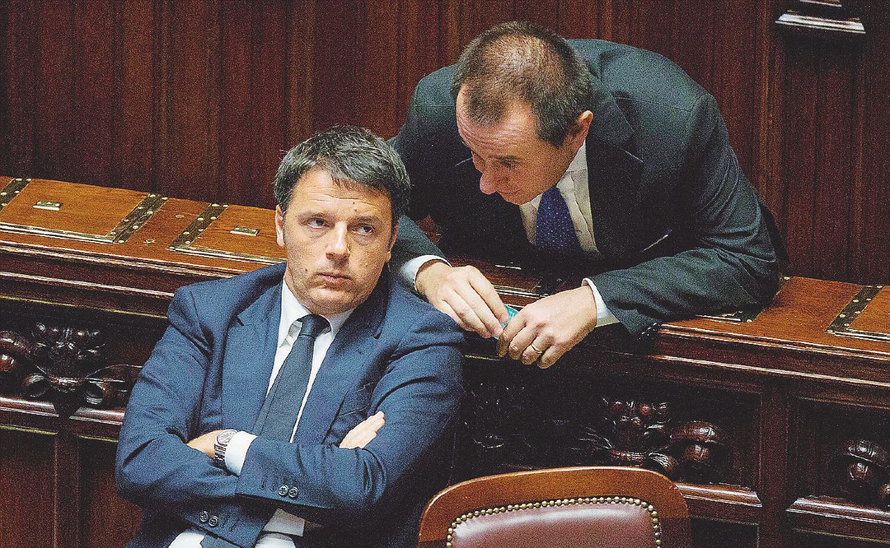 Percorsi in salita - Matteo Renzi ed Ettore Rosato. Il Colle non crede al Rosatellum 2.0 (poco anche Renzi)