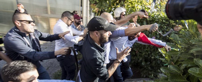 Copertina di Roma, irruzione dei centri sociali durante il consiglio al Tiburtino III: tensioni con Casapound, un ferito