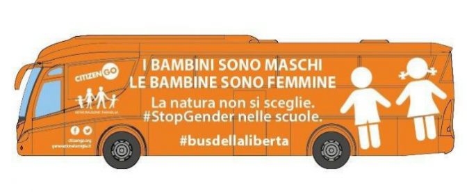 Gender, il ‘bus della libertà’ è una provocazione omofobica. I sindaci si oppongano