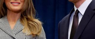 Copertina di Melania Trump incontra il principe Harry: la foto ufficiale scatena i commentatori su Twitter