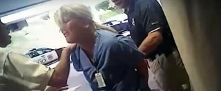 Copertina di Infermiera non preleva sangue a paziente incosciente: arrestata. Moore denuncia: “È l’America di Trump”