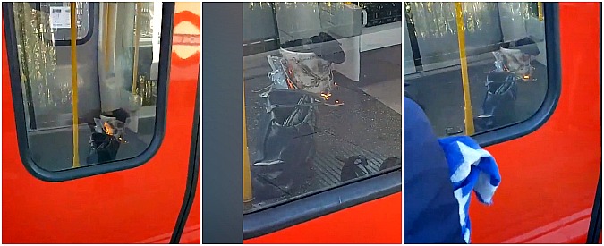 Copertina di Londra, esplosione in metro: passeggero riprende ordigno ancora fumante nel vagone