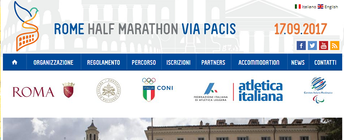 Roma Half Marathon Via Pacis, l’appello dei musulmani: corriamo anche per il diritto di culto