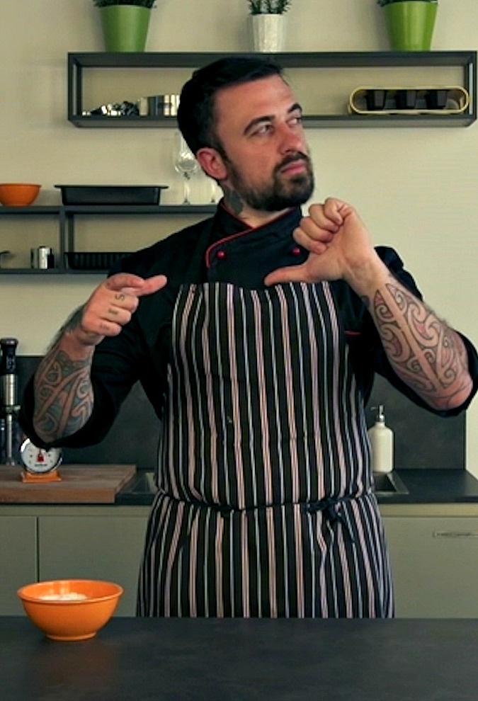 Copertina di “Cucina in tutti i sensi”, la web serie di Chef Rubio: “Video ricette tradotte nella lingua dei segni e per ciechi”