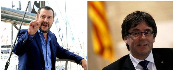 Referendum, dieci differenze tra indipendentisti italiani (Lega Nord) e catalani