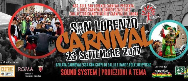Roma: altro che marcia fascista, da Londra a San Lorenzo si festeggia il Carnival afro-latino