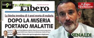 Copertina di Malaria, Senaldi (Libero) vs Giannino: “Sono altri giornali che disinformano”. Poi la telefonata dell’ascoltatore, che lo insulta