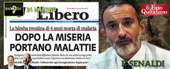 Copertina di Malaria, Senaldi (Libero) vs Giannino: “Sono altri giornali che disinformano”. Poi la telefonata dell’ascoltatore, che lo insulta