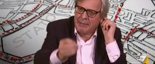 Copertina di Sicilia, Sgarbi (Rinascimento): “Io con Berlusconi? Di lui mi interessa solo la figa”. “M5S? Incapaci e geometri”