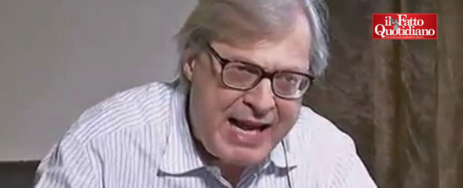 Copertina di Sgarbi: “Boldrini? Una parvenu votata dal M5s, una poveretta che non è Nilde Iotti”. E si infuria con Myrta Merlino