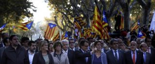 Copertina di Referendum indipendenza Catalogna, il sogno dimezzato: Barcellona si tira indietro