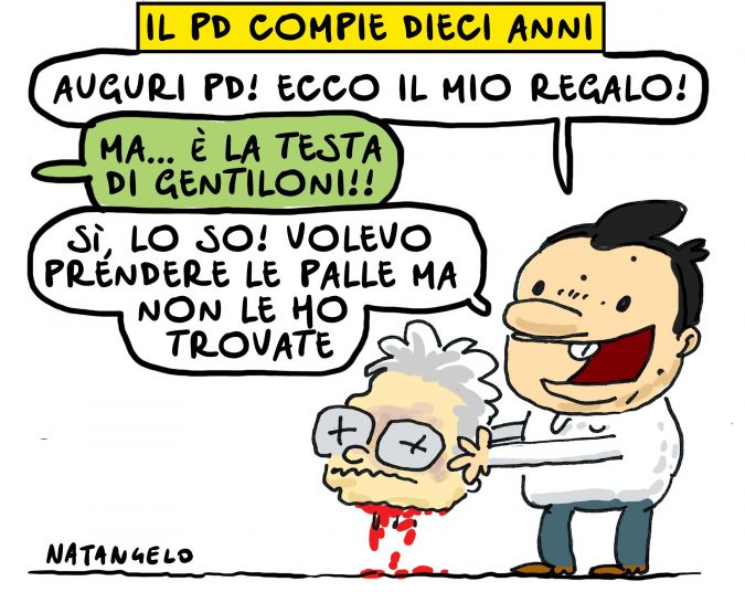 #10anniPD Il regalo di Renzi