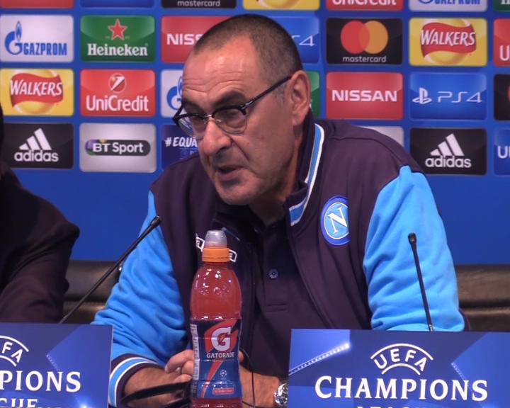 Copertina di Champions League, il solito Sarri non si smentisce: “In campo voglio 11 facce di ca**o”