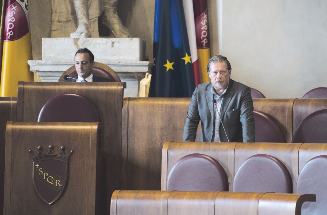 Il nuovo assessore - Gianni Lemmetti ha la delega al Bilancio, viene da Livorno - Ansa M5S-revisori, chi ha ragione nel duello sui conti di Roma