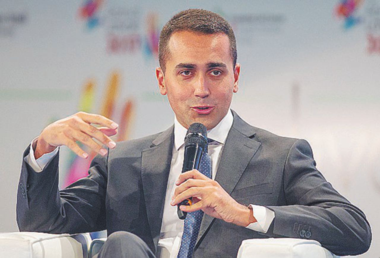 Campagna elettorale - Luigi Di Maio ieri era a Torino per il “Festival Lavoro 2017” - LaPresse Il “renziano” Di Maio minaccia il sindacato
