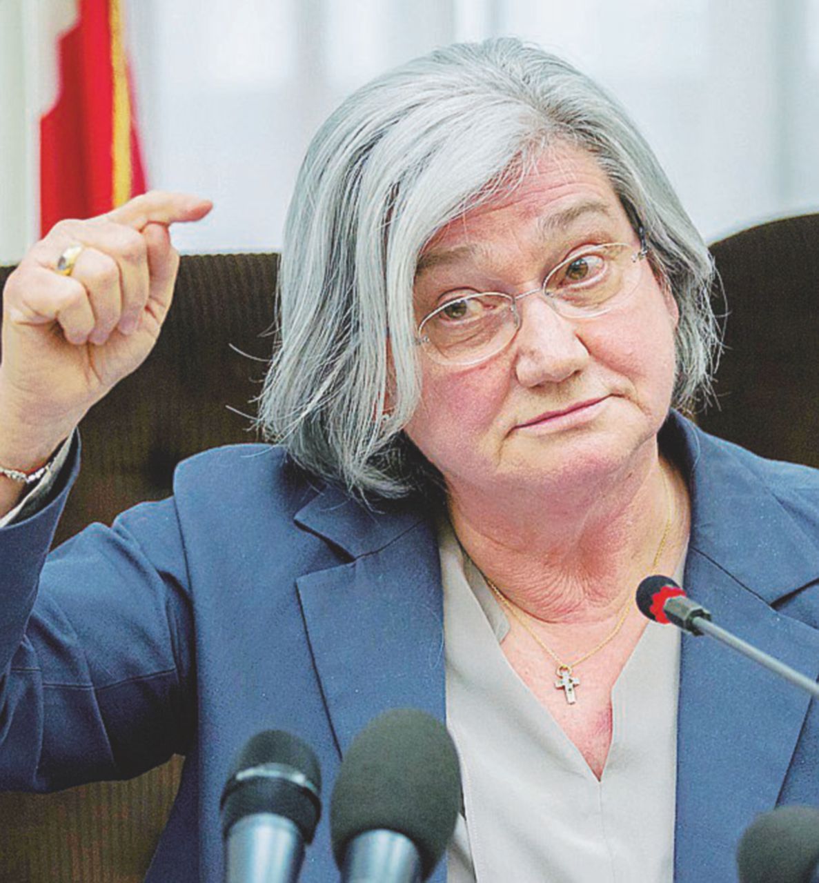 Rosy Bindi, presidente Commissione Antimafia Bindi contro Confindustria e Caltagirone: “La stampa fa gli interessi dei costruttori”