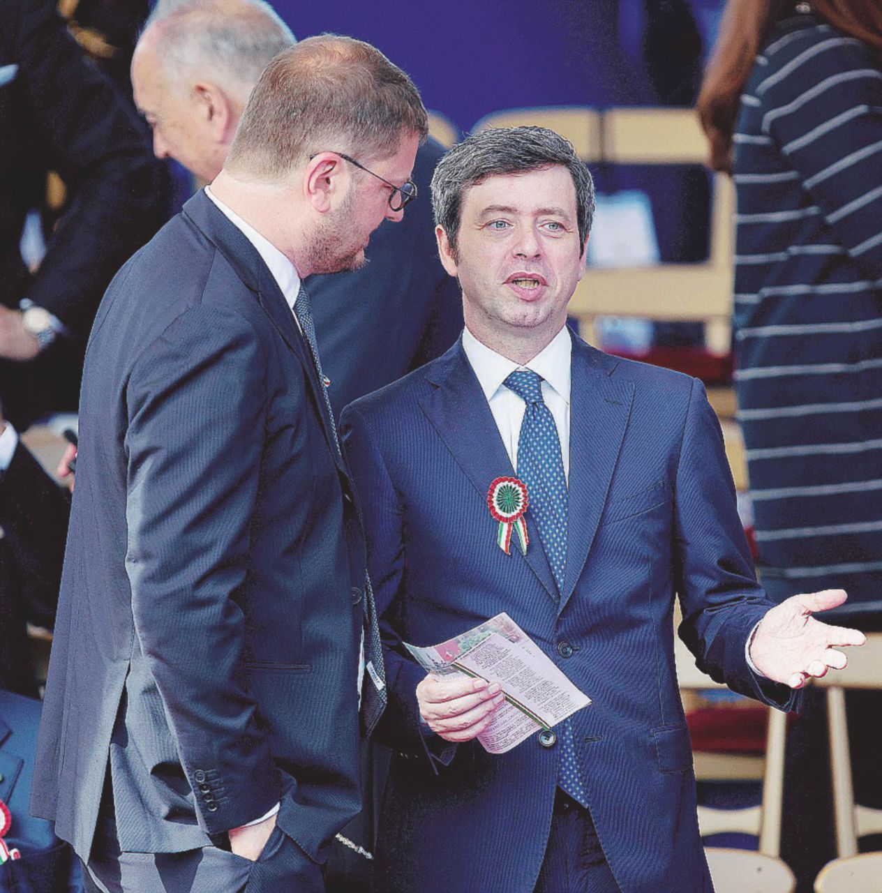 Il ministro Andrea Orlando e il sottosegretario Gennaro Migliore - LaPresse Stalking e mancette. La legge cambierà, ma ci vorranno mesi