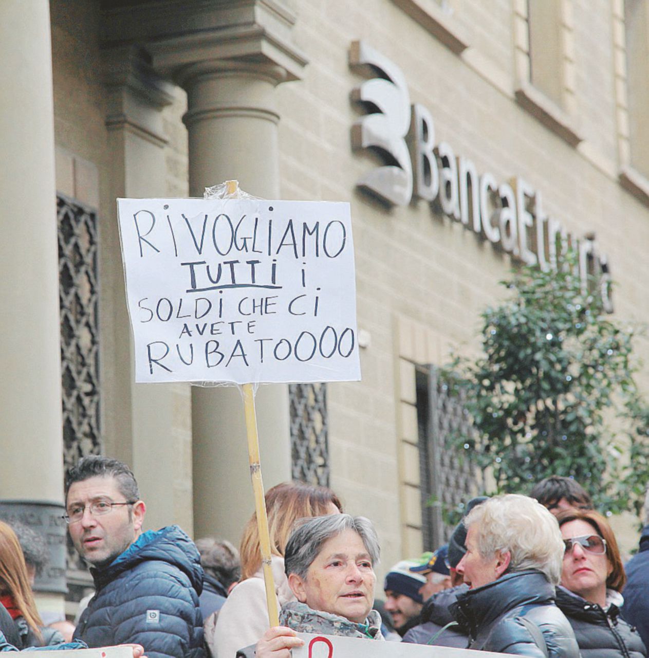 Etruria, un conto da 576 milioni di danni per il crac