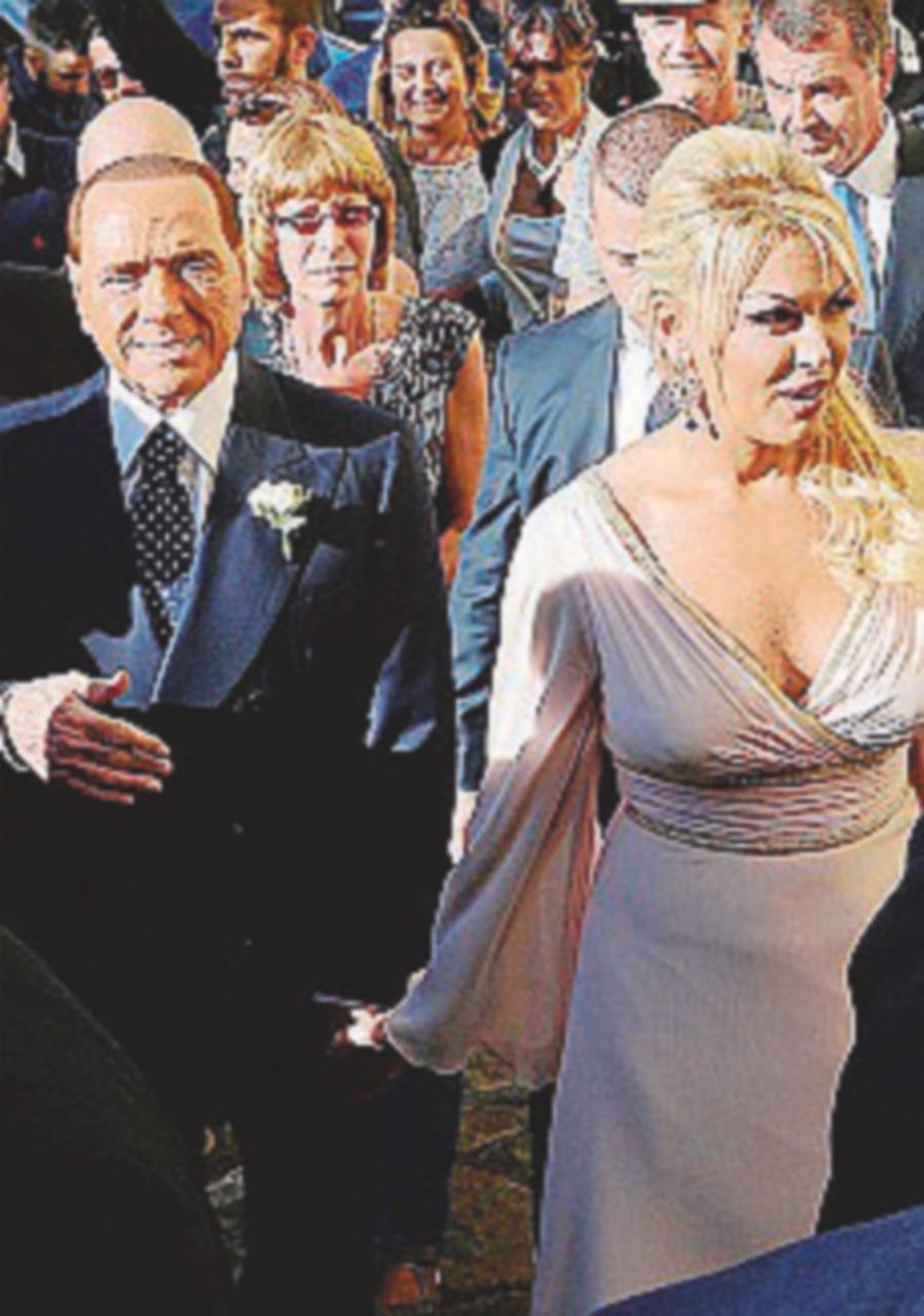 Nozze di Marianna Pascale, Berlusconi e Francesca testimoni