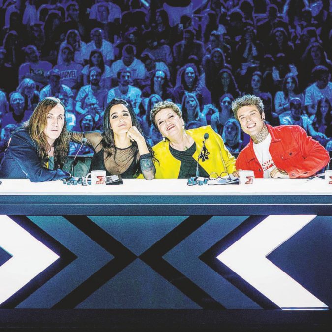 I giudici di X Factor - Manuel Agnelli, Levante, Mara Maionchi e Fedez durante le audizioni - Ansa Si ricorda che bestemmiare è reato, tutto il resto si può dire