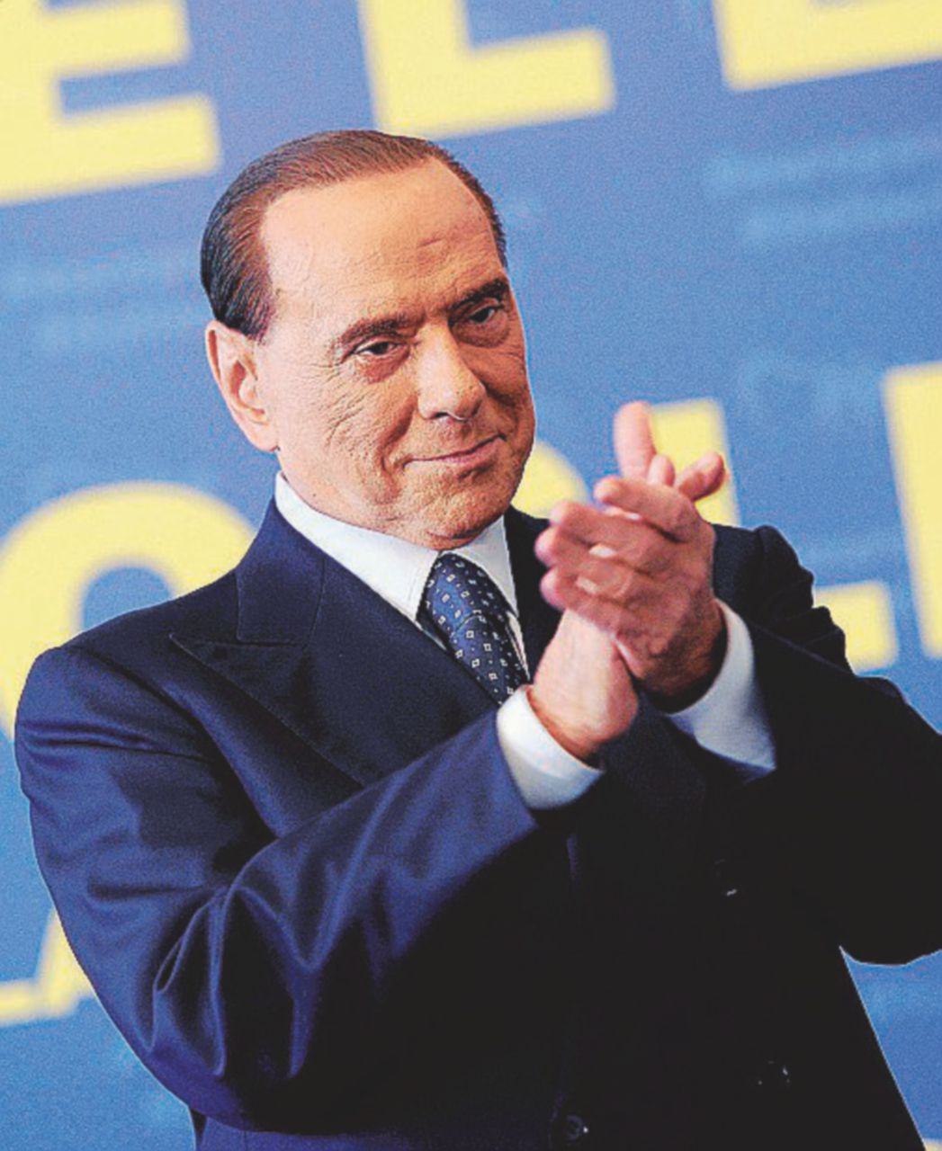 Copertina di Silvio Berlusconi: “Se non ho maggioranza mi ritiro”