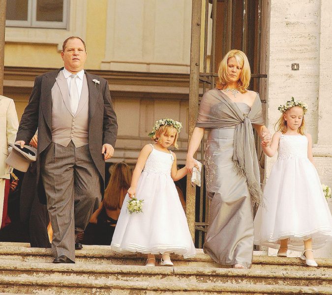 1. - In buona compagnia - Era il 2003 e Fabrizio Lombardo impalmò Chiara Geronzi, figlia del banchiere Cesare. C’era anche Harvey Weinstein con la sua famigliola Predator Weinstein, il genero di Geronzi e il “dibattito” su Asia