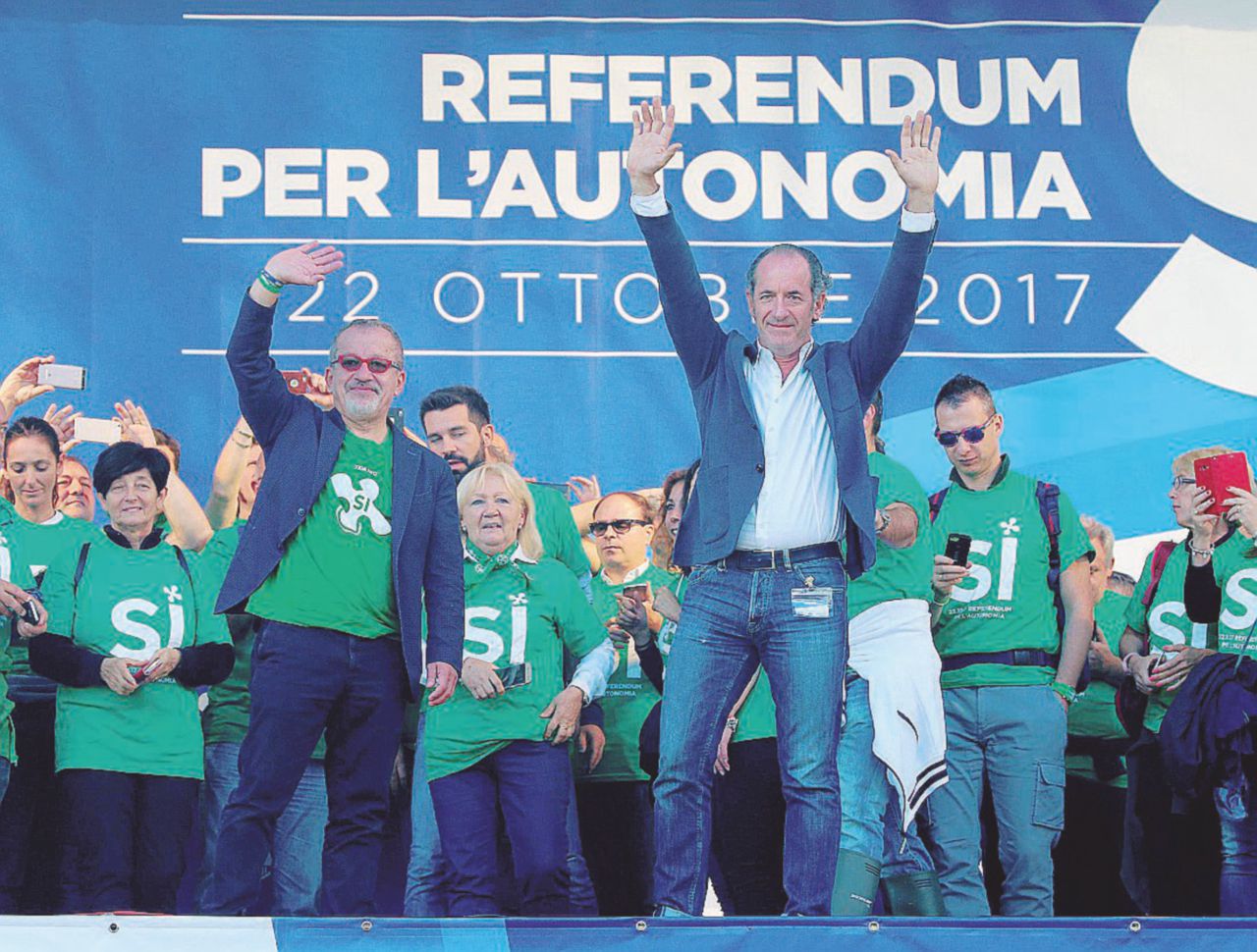 Urne aperte per l’autonomia  ma il voto serve solo alla Lega