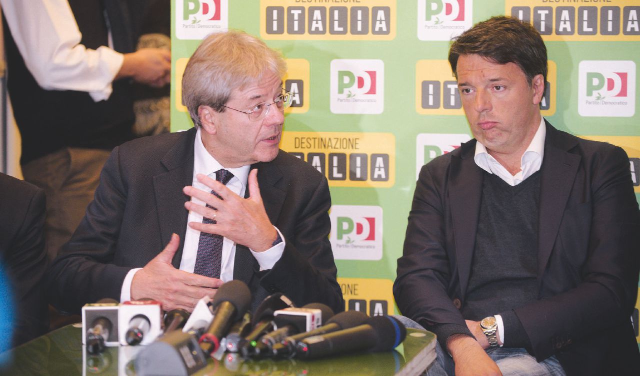 La sceneggiata napoletana della pace Renzi-Gentiloni