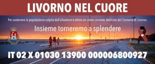Copertina di Alluvione Livorno, è gara di solidarietà: in poco più di un mese raccolti 95mila euro. Un contributo anche da Amatrice