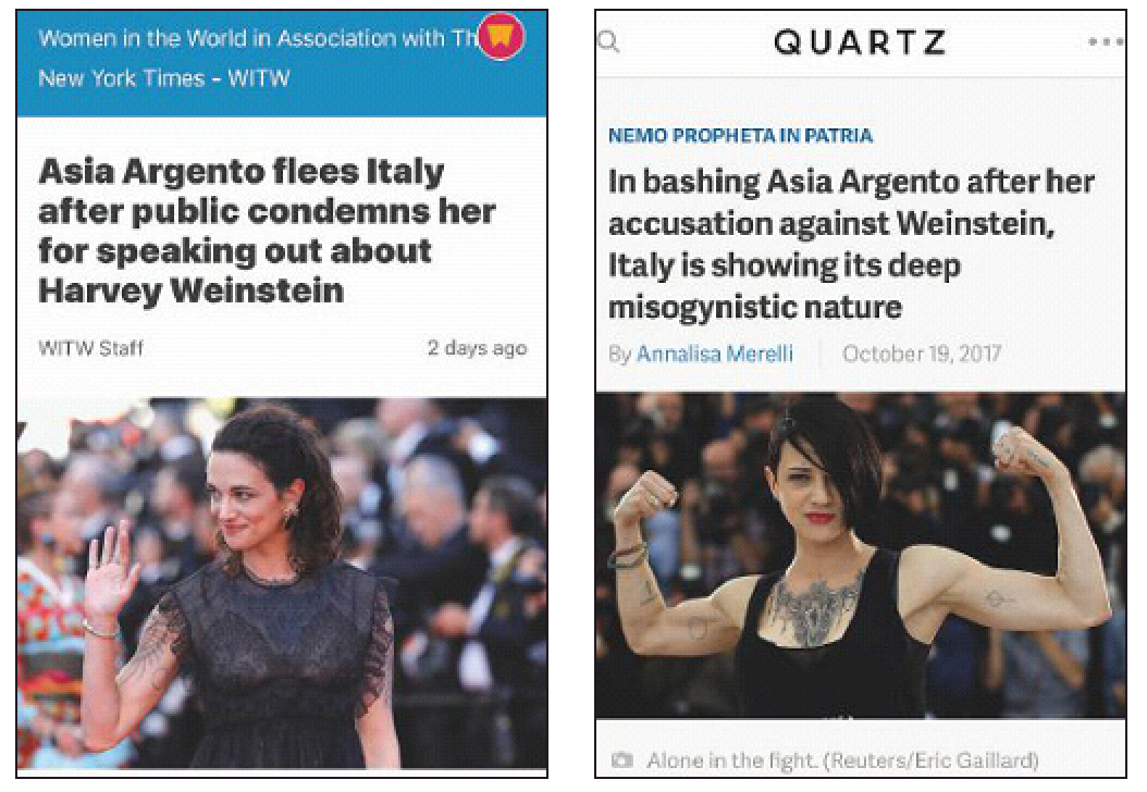 Facce da Weinstein: adesso per gli Usa i sessisti saremmo noi