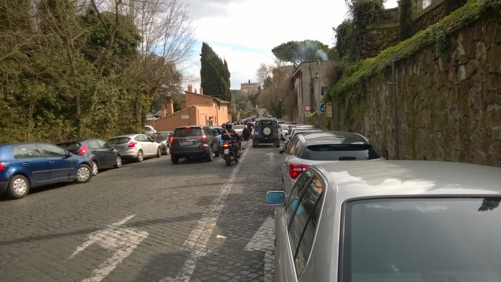 Via Appia Antica: dovrebbe essere parte integrante del Grab, ecco come appare al momento 