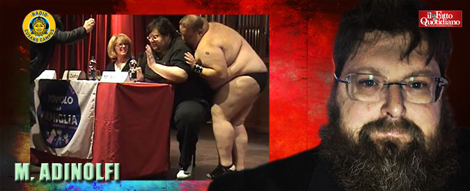 Copertina di Mario Adinolfi: “Io molestato sessualmente a Novara, ma nessuno dice niente. Se sono state le Iene, si vergognino”