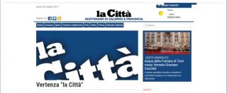 Copertina di Città di Salerno, redattori in piazza a un anno dal cambio di proprietà: “Nuovo passaggio di mano schermato”