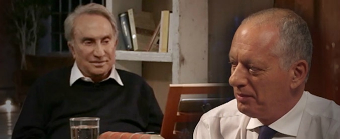 Copertina di La Confessione (Nove), Fede a Gomez: : “Dell’Utri? E’ andato in galera perché ha pagato la sua onestà”