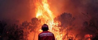 Copertina di Inferno di fuoco in Portogallo, incendi alimentati da venti forti, siccità e temperature alte. 27 morti