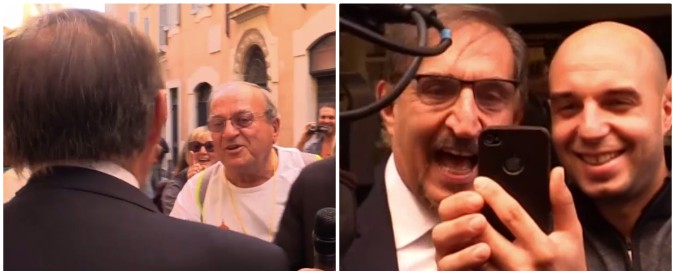 Copertina di Legge Elettorale, La Russa incontra militanti M5S tra selfie ed insulti: “Se dite Fascistellum a Renzi gli fate un complimento”