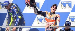 Copertina di MotoGp Australia, Marquez vince e ipoteca il mondiale. Bene Rossi (2°), malissimo Dovizioso: 13° e addio titolo