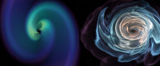 Copertina di Onde gravitazionali, catturato un nuovo tipo di segnale. Emesso da una coppia di stelle di neutroni in collisione
