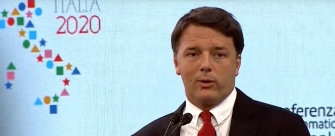 Copertina di Pd, Renzi all’attacco di Grasso: “Non accetto vocabolario da ultrà. La fiducia non è un atto di violenza” poi si scaglia contro Di Battista
