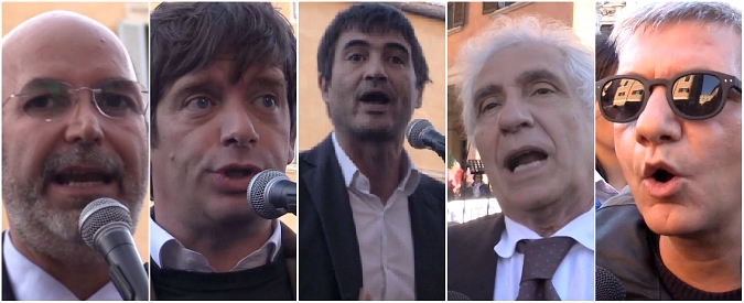 Copertina di Rosatellum, in piazza sinistra e grillini insieme. Mineo: “Così trasformeranno il M5s da primo partito a terzo incomodo”