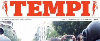 Copertina di Editoria, chiude il settimanale Tempi: sarà solo online. “Facciamo un passo indietro per ragioni economiche”
