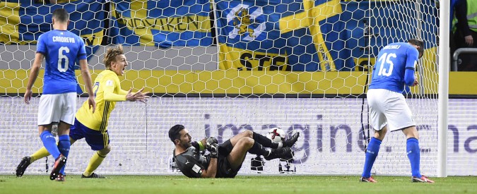 Svezia-Italia 1-0: un’autorete di De Rossi punisce (meritatamente) una squadra senza idee né anima. Russia 2018? Lontana