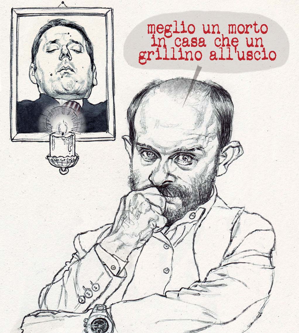 Copertina di La vignetta di Mannelli