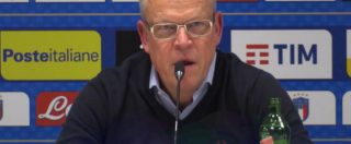 Copertina di Italia-Svezia, troppo brusio dopo la partita: l’allenatore Andersson si arrabbia e zittisce i giornalisti