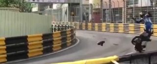 Copertina di GP Macao, incidente mortale per Daniel Hegarty. Il motociclista britannico sbalzato contro il guardrail